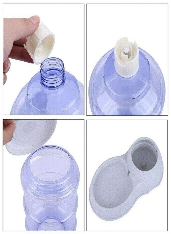 SEASPIRIT Self-Dispensing Gravity Pet Waterer, Small | Automatic Pet Water Dispenser 3.8L Large Capacity Self-Dispensing Gravity Pet Feeder Waterer Cat - Dog Feeding - Image 3